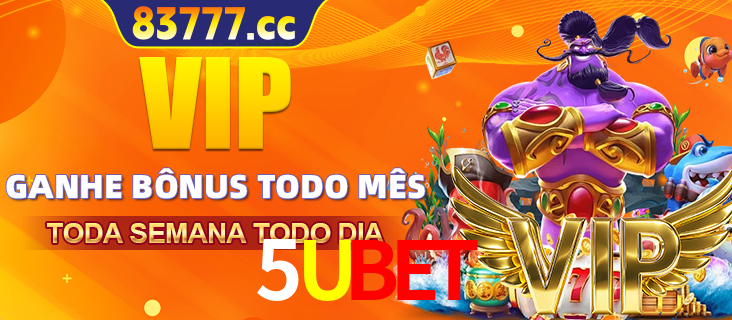 Banner promocional do 5UBET oferecendo 100% de recompensas adicionais contínuas para quem fizer o login diário (Daily sign-in), com um mascote de coelho.